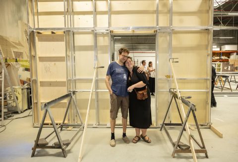 opstand van de gevels Atelier Zele © Ivan Put
