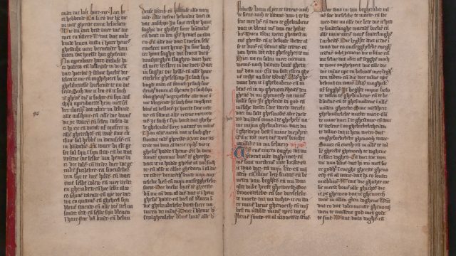 Handschrift van Hadewijchs Zevende visioen