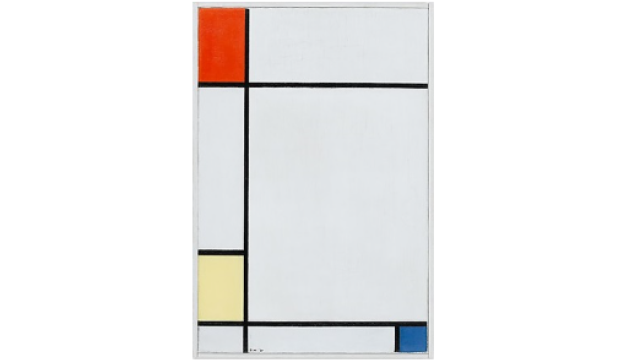 Piet Mondriaan, Compositie: no. III, met rood, geel en blauw