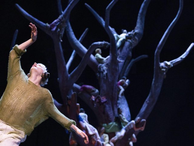 Ombra kostuumrepetitiebeeld